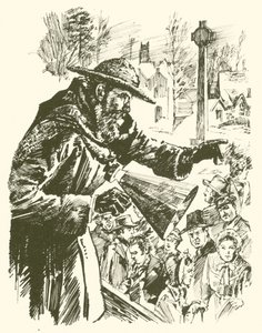 Anthony Trollope politikai beszédet mond alkotó: English School